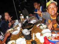 キャンプの様子