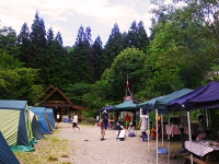 キャンプの様子